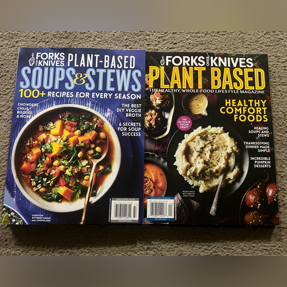 New Forks Over Knives Combo Magazine 24/25